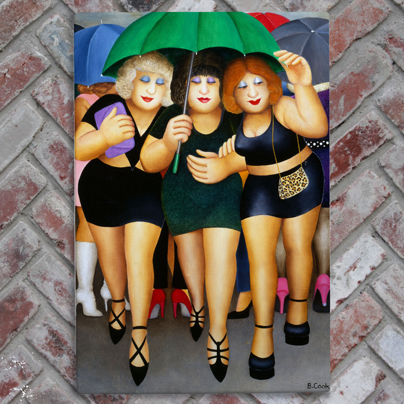 BERYL COOK Traditional Entertainment Wall Decor