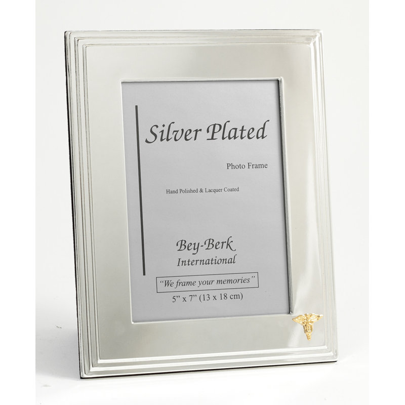 Artrip Silver Beveled Picture Frame