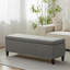 Faux Leather Upholstered Storage Bench-1664387420