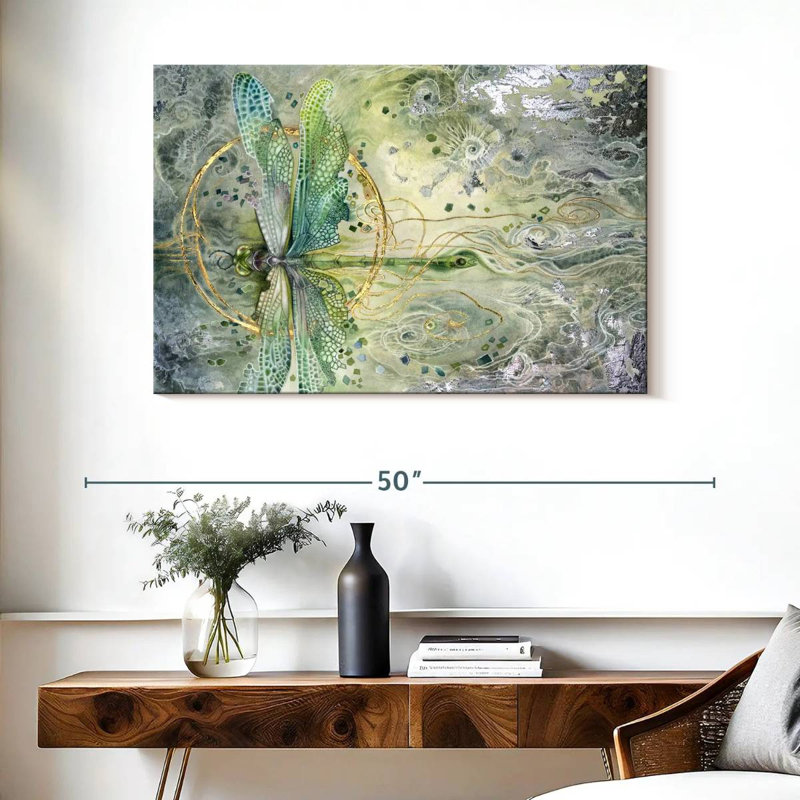 Brampt Immortal Ephemera - Transition, 26" H x 39" W