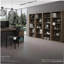 Bureau à domicile extensible, couleur noyer-1421254573