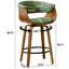 Tabouret pivotant 30 po avec repose-pieds Modern-119931430-119931427