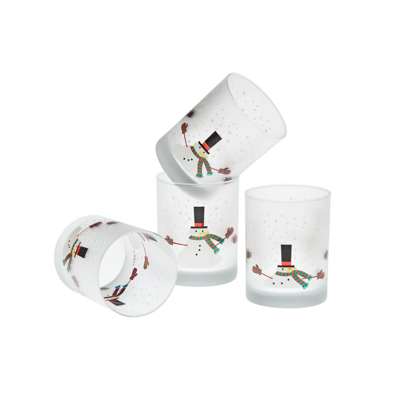 Culver Melting Snowman 14 oz. Whiskey Glass