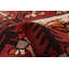 Tapis de couloir rouge unique en laine 3 pi 5 po x 8 pi 5 po Mcenroe