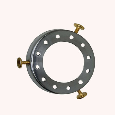 Socket Lampshade Holder Top Collar Ring Adapter Lamp Base Solid Metal Separate Lighting Kit