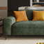 Coussin modulaire en polyester vert