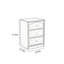 Commode d'appoint Simple