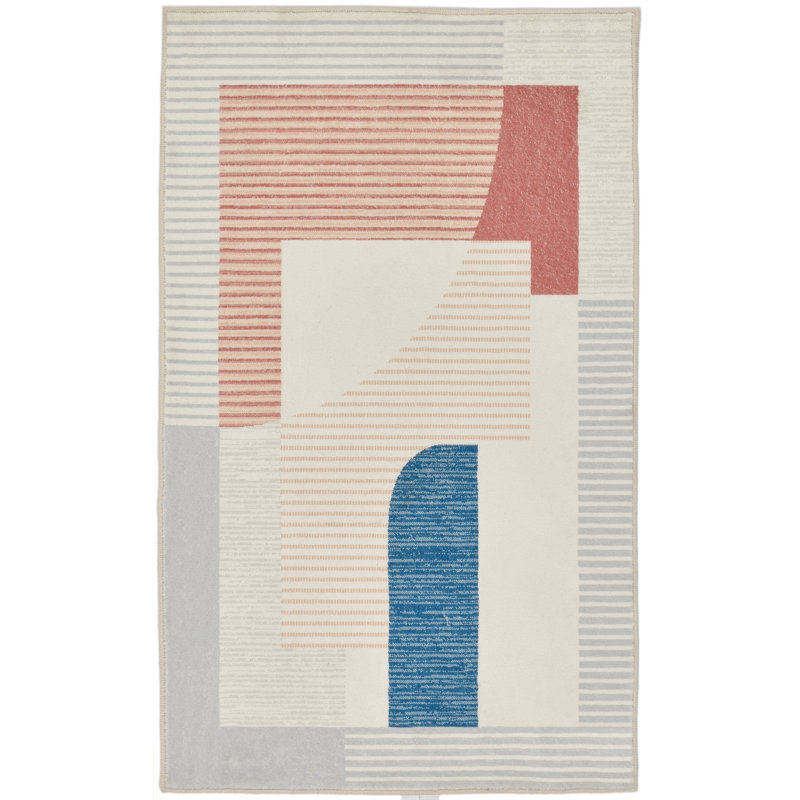 Ariella Non-Slip Bath Rug, 100cm, The glass tabletop has an approximate diameter of 
