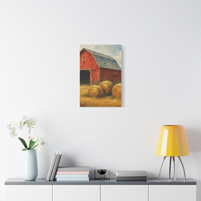 Aaroon Single Picture Frame Print on Canvas