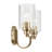 14.25" 2-Light Vanity Light with Glass-108202171-108202172