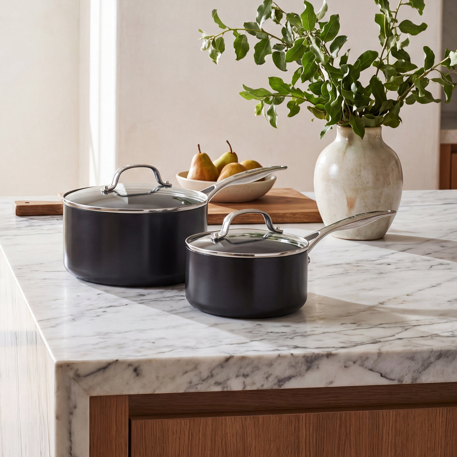 GreenPan Valencia Pro 4-Piece Cookware Set
