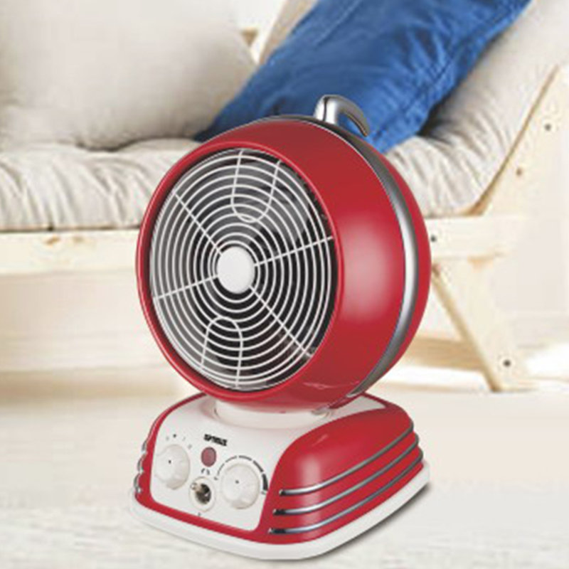 Optimus 1500 Watt 5100 BTU Electric Compact Space Heater with Adjustable Thermostat