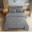 Ensemble d'édredon en duvet d'oie moelleux 3 pièces Marina-520035567-520035564