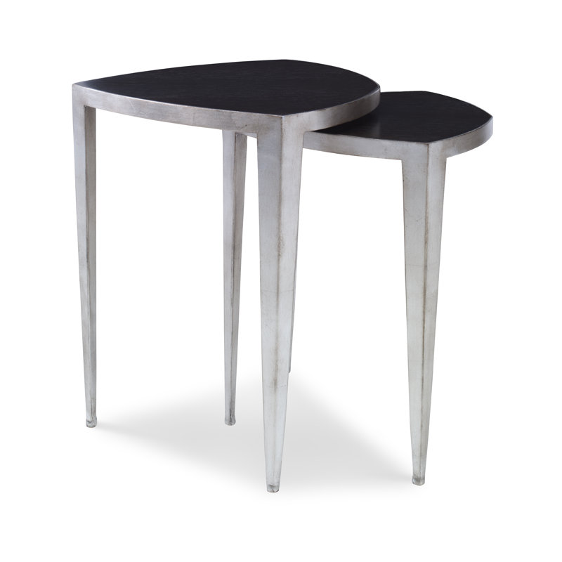 Reuleaux Solid Wood Top Nesting Tables