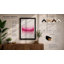 Magenta Drift Abstract - Framed Print-32896317-32896316