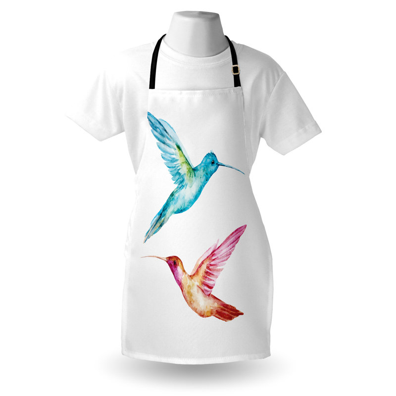 No Pattern Bib Apron