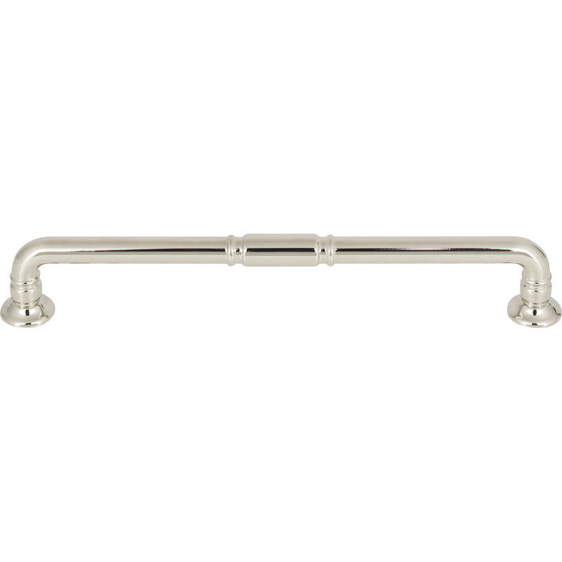Kent Bar pull, Polished Nickel, 7 9/16" Center to Center