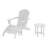 Altura Foldable Outdoor Adirondack Chair-91483016