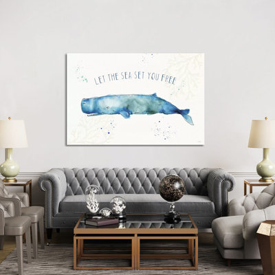 Deep Sea I 1 Piece Wrapped Canvas Wall Art