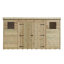 Shiplap Pent Wooden Shed-122082487