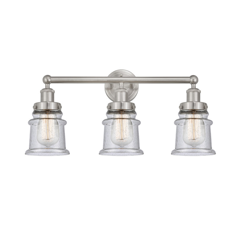 Cailen 3 - Light Dimmable Vanity Light, Seedy, Brushed Satin Nickel