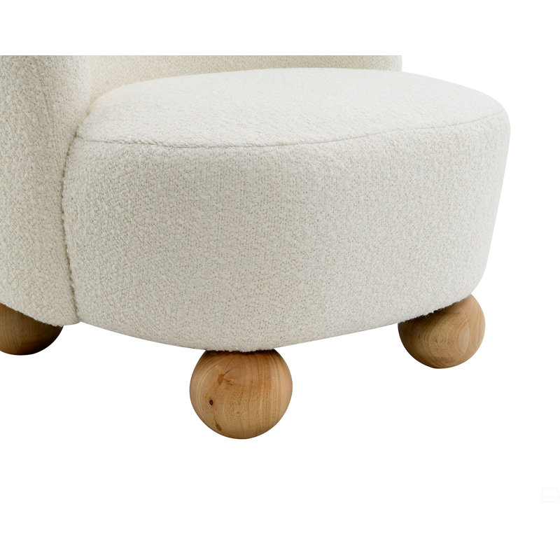 Fauteuil d'appoint 1Pc, Blanc