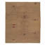 Prati Abstract Area Rug in Brown/Gold-40705485