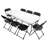 Latislaw Plastic/Resin Folding Chair Set-993928540