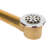 Trip Lever Leg Tub Drain with Overflow-100521609