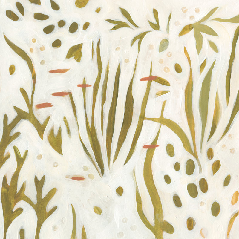 Saltwater Reverie II by Emma Scarvey - Wrapped Canvas Painting, 51cm H x 51cm W