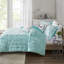 Édredon double / grand avec fond et détails appliques métalliques argentées-129761432-129761434