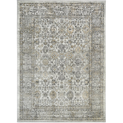 Tapis oriental gris Nickelsen Grandeur