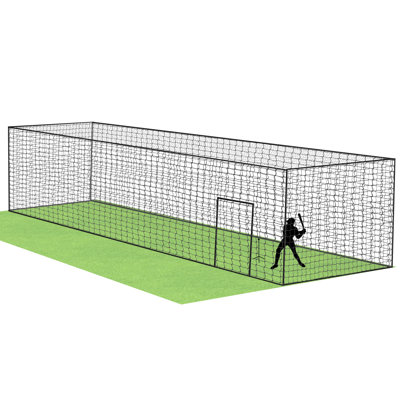 Kapler Baseball Batting Cage Net - 13ft X 10ft X 8ft Iceland - View #7