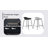 Hartselle Bar Stool - 25" Seat Height Molded Plastic Stool with Metal Legs - Indoor & Outdoor Counter Height Stool-249157311-249157305