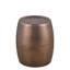 Table de bout, table d'appoint moderne et moderne en aluminium martelé à la main 21 po -1997285170
