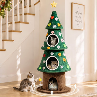 Sapin de Noël 7,5 pi noir