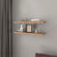Tablette flottante Dallas, salon, pin clair-136091311