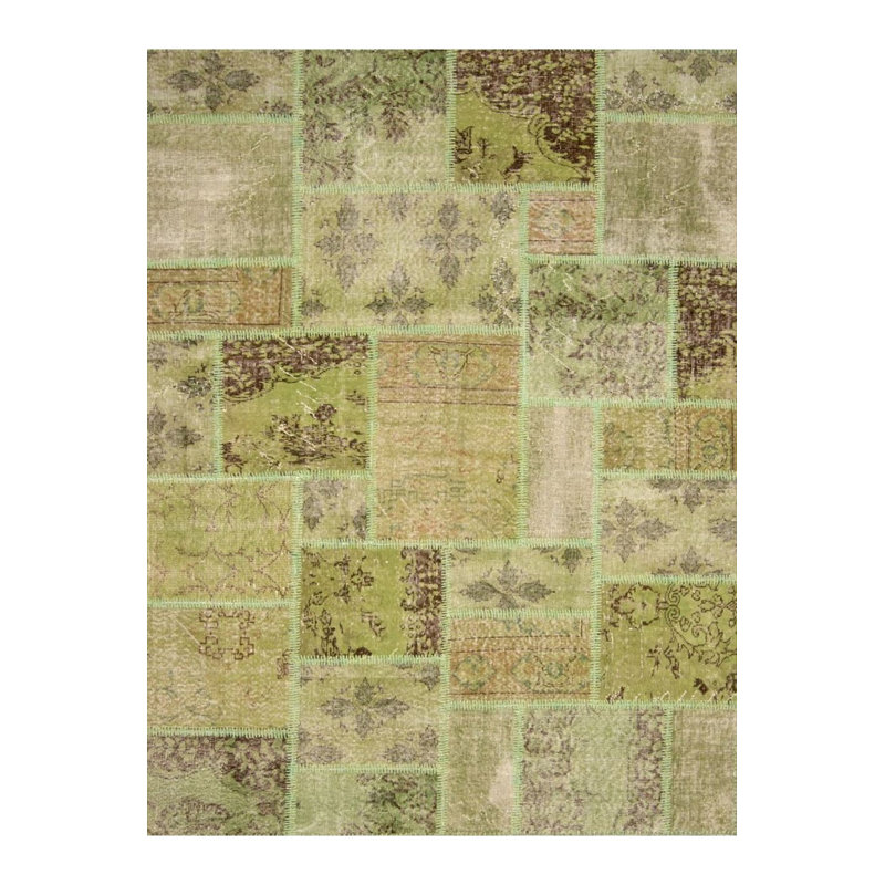 Tapis décoratif délavé patiné, Rectangle 3 pi 3 po x 4 pi 11 po