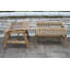 Repose-pieds extérieur en teck Anyston-561654493