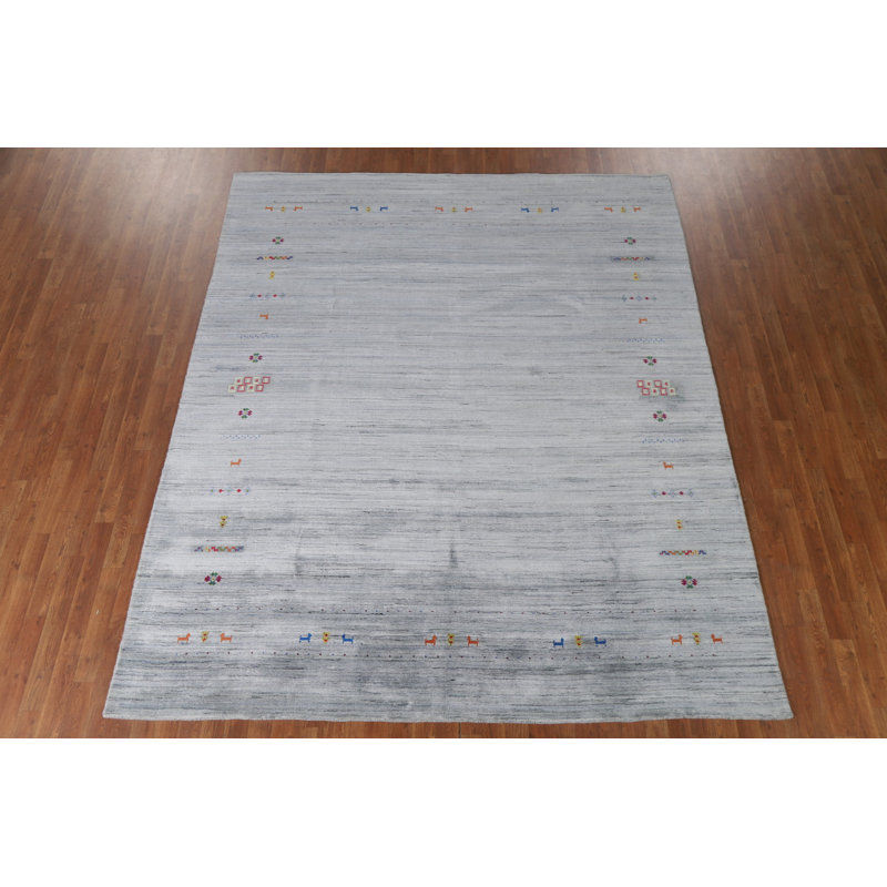 Tapis oriental tribal Gabbeh 8 x 10