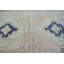 Grand tapis turc rétro beige pour une touche luxueuse dans votre salon ou votre salon