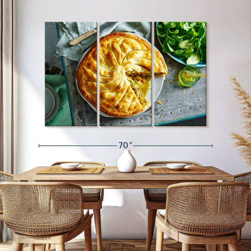 Yarlin Moroccan Chicken Pie, 42" H x 65" W