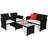 Tykiana Wicker 8 - Person Patio Conversation Set with Cushions