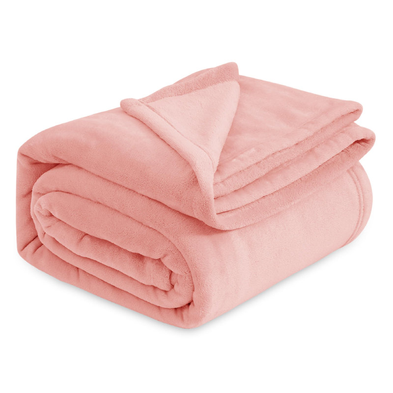 Couvertures douillettes et douillettes pour lit, canapé, canapé, voyage, camping, Bleu clair, L 90 po x L 90 po