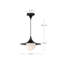 Luminaire suspendu conique à 1 lumière Hermit-1232675798-1232675799