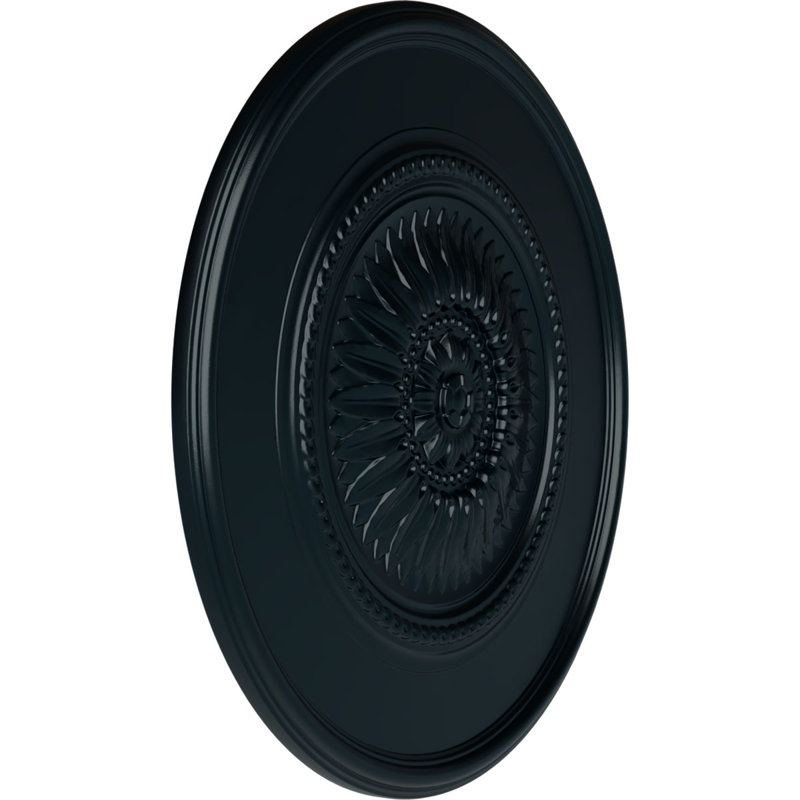 Médaillon Endurathane Wigan pour plafond, DO 29 3/4 po x P 1 1/2 po, Belladone