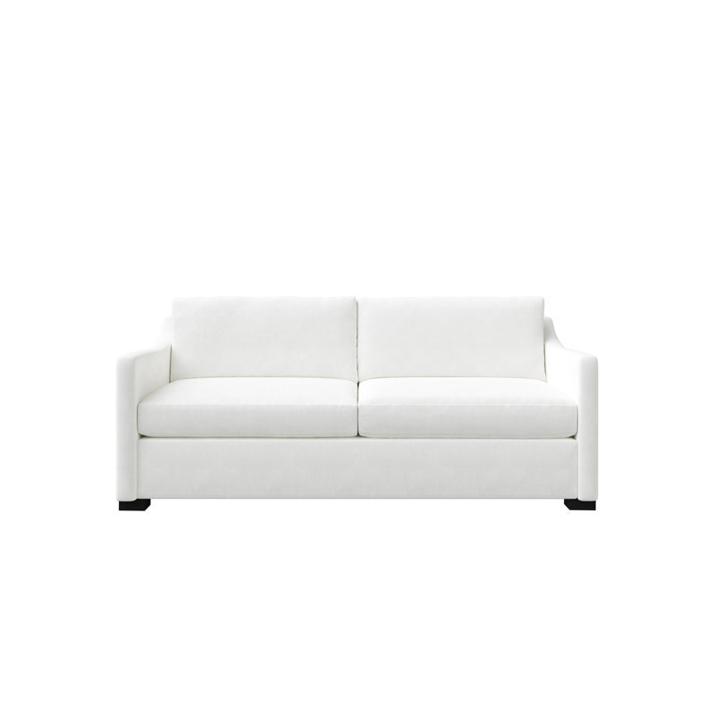Canapé moelleux 95 po gris, Revolution® blanc cassé, H 34 po x l 83 po x P 39 po
