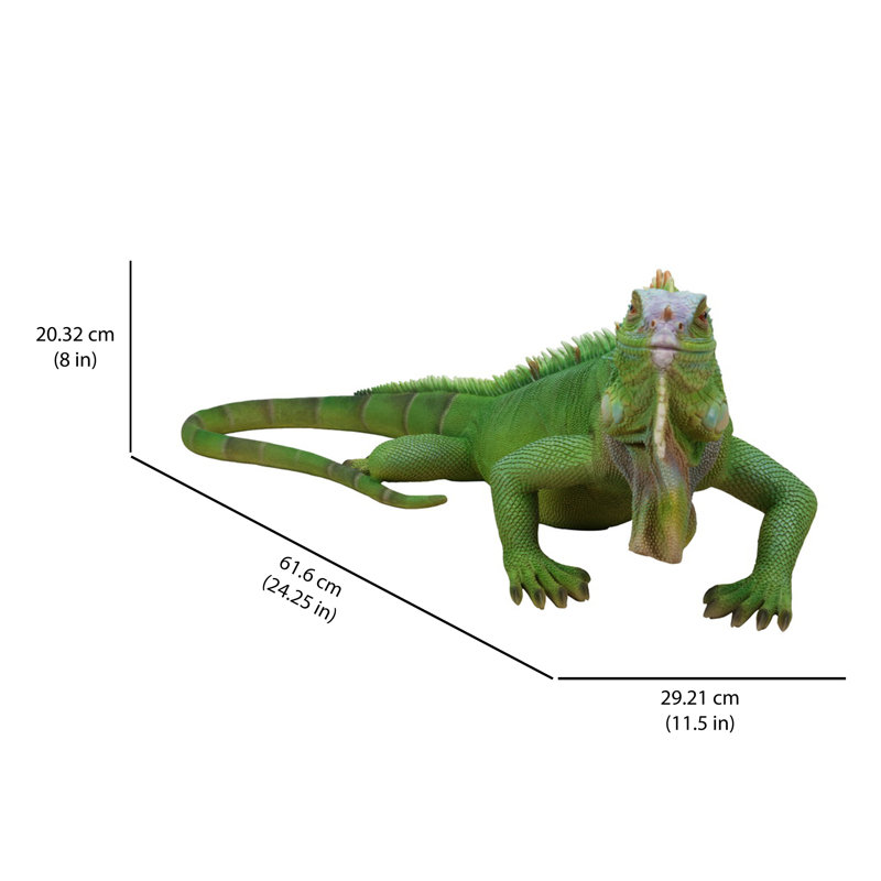Statue de lézard