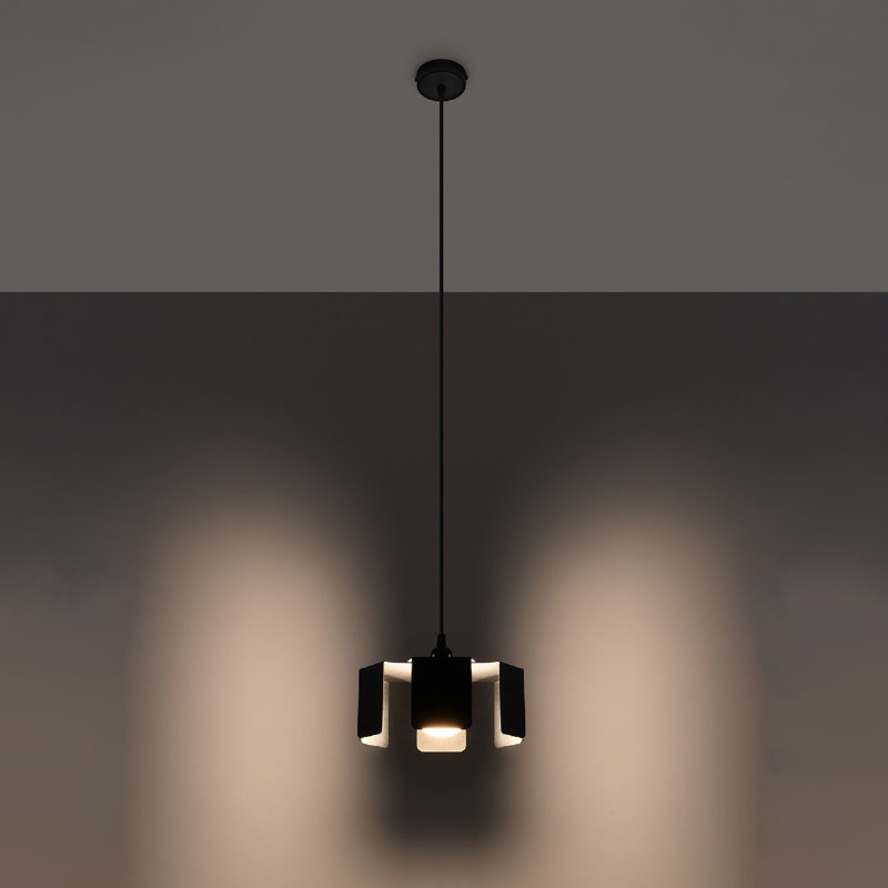 Binoche 1 - Light Unique/Statement Pendant, Black