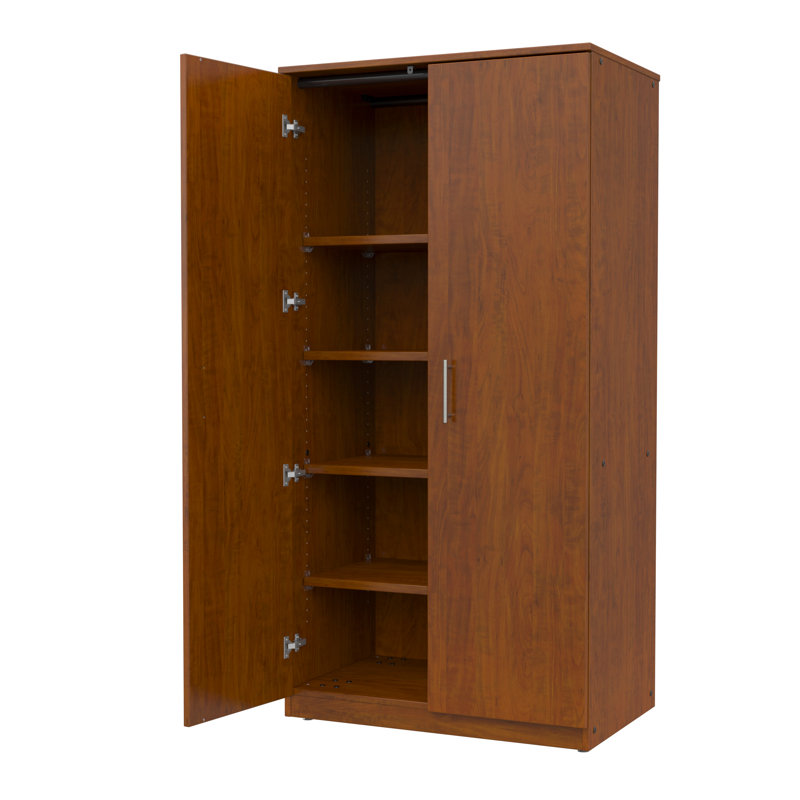 48'' Wide Storage Cabinet, Locking, London Gray/London Gray
